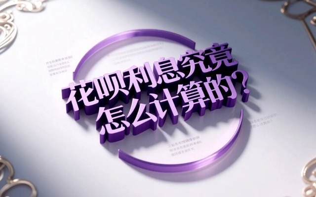 花呗利息究竟是怎么计算的？