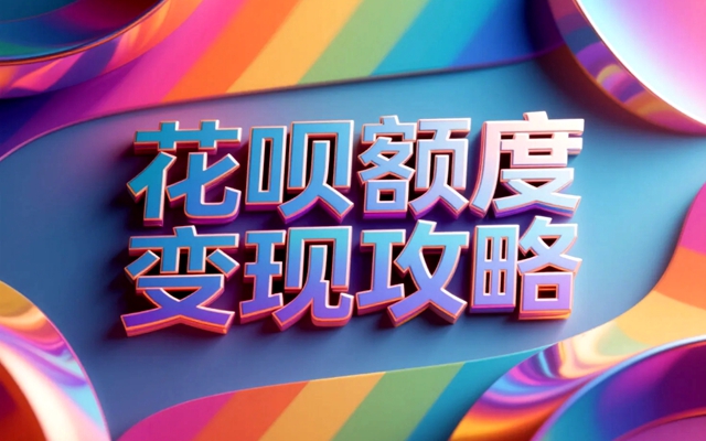 花呗额度变现攻略